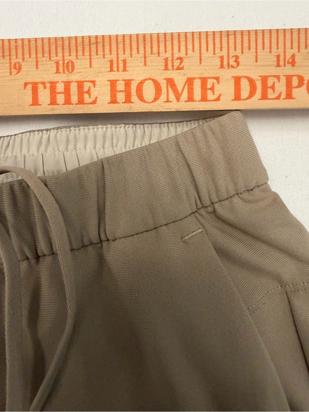 Lululemon ABC Warpstreme Slim-Fit Pull-On Pant Tan Men's Size SP LM5B44S - Picture 5 of 7